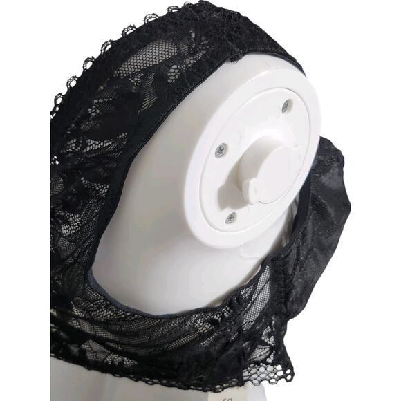 NEW SOMA Plus Size Intimates Black XX-LARGE Embraceable Plunge Lace Bralette - Picture 6 of 11